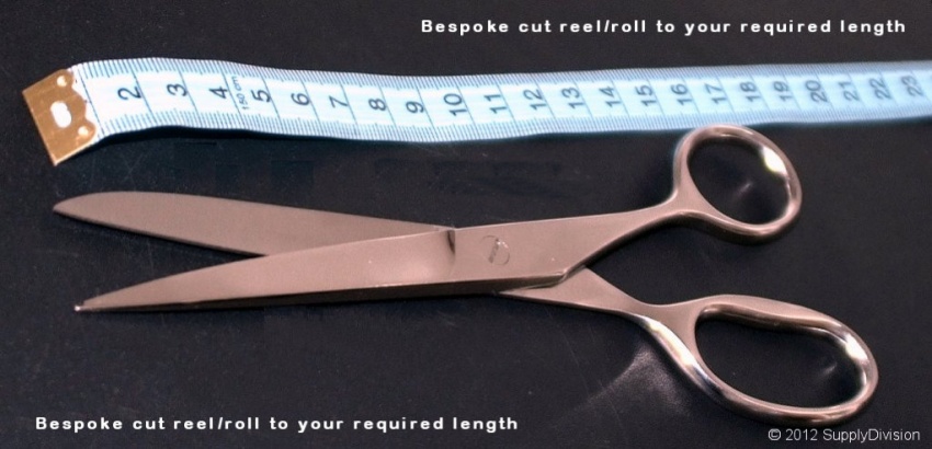 Bespoke cut reel or roll option.